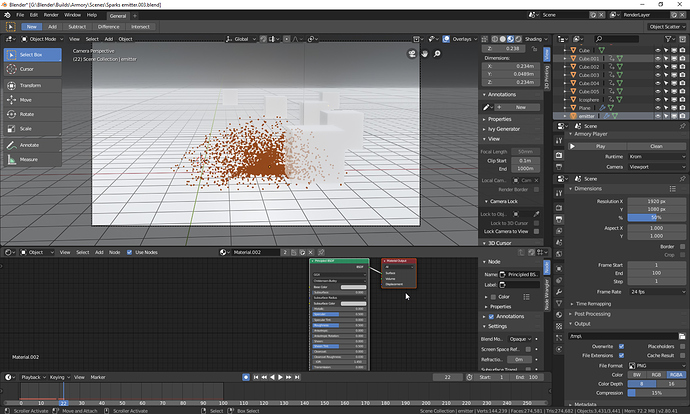 Blender%20viewport%20particles%20system
