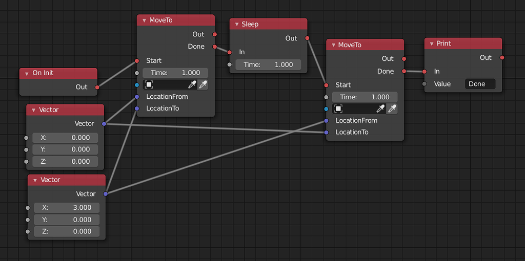 Node to move objects from position to position in time Logic Nodes