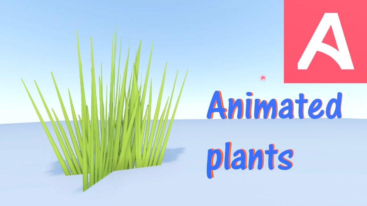 Animated plants in Armory 3D tutorial Screenshot
