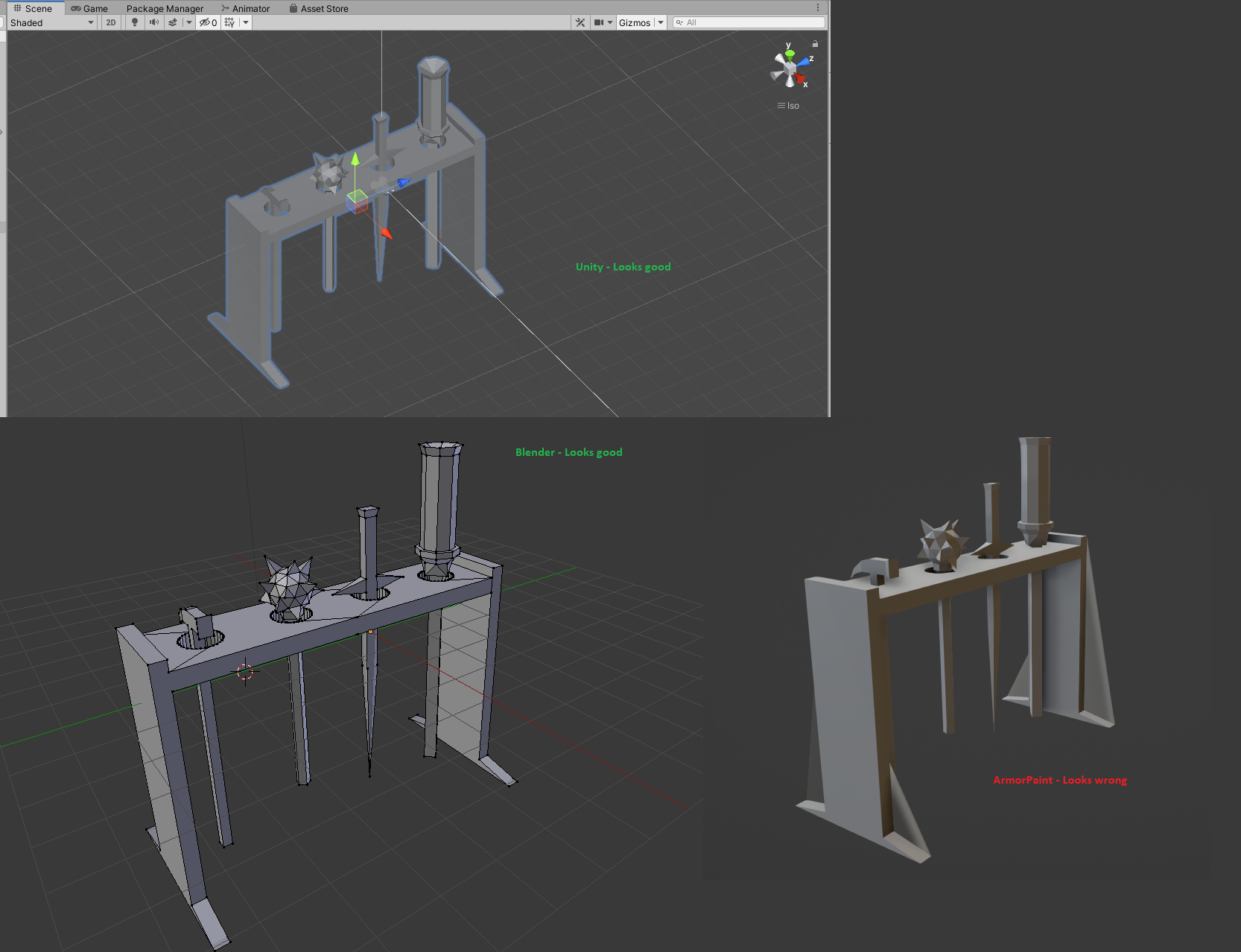 Importing Object Into Armorpaint Malforms It Armorpaint Armory 3d